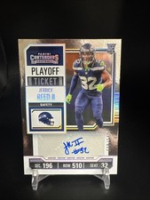 2023 Panini Contenders Rookie Variation Jerrick Reed II #186 Playoff Ticket /149