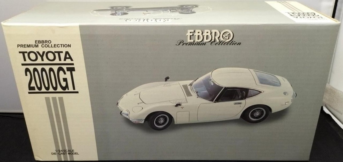 EBBRO 1/24 トヨタ 2000GT ゴールド 1/24 EBBRO Premium Collection TOYOTA 2000GT Gold Minicar | eBay