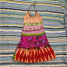 Zimmerman patchwork halter dress