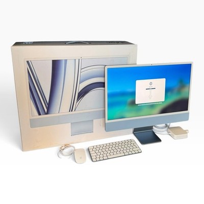 Apple iMac 24'' M3 8GB 256GB SSD Blau 4.5K 2023 8C GPU 8C CPU OVP MwSt