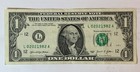 BIRTHDAY/ANNIVERSARY $1.00 CURRENCY Note 02-02-1982 — photo 1