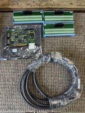 National Instruments PCI-7356 motion controller cables and terminal blocks