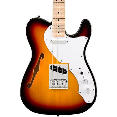 Squier Affinity Telecaster Thinline Maple Fingerboard Electric Guitar Sunburst