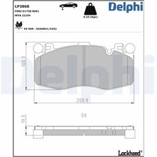 Plaquette de frein BMW X6