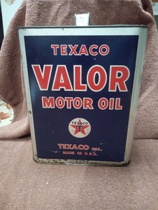 Texaco Oil Can Valor for sale | eBay