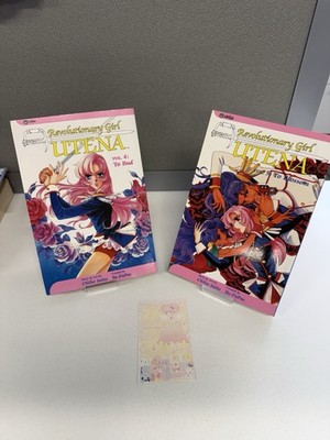 Revolutionary Girl Utena Manga Set Volumes 4-5 by Be-Papas & Chiho Saito