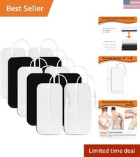 SM Electrodes 10PCS TENS Unit Replacement Pads 2x4, Reusable Electrode Pads, ...