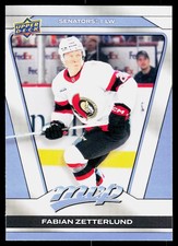 2025-26 Upper Deck MVP Fabian Zetterlund #108 Ottawa Senators