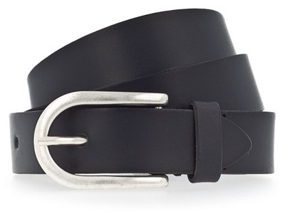 Vanzetti Classics 30mm Leather Belt W95 Gürtel Accessoire Black Neu