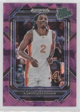 2023 Panini Prizm Draft Picks Rated Prospect Purple Ice /149 Aaron Bradshaw rw6