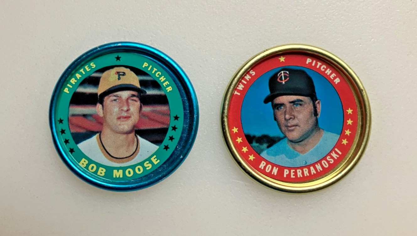 Ron Perranoski #104 Baseball Cards 1971 Topps Coins trading card — raw and PSA graded price guide