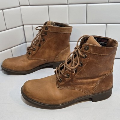 Kodiak Original All Season Boots Womens Size 9 Brown Leather Waterproof Nubuck 