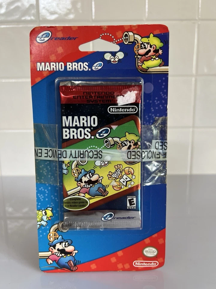 Mario Bros. (2002) Nintendo Game Boy Advance E-Reader Cards NES -  NEW SEALED - Image 2 of 4