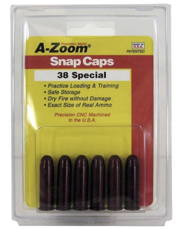 A-Zoom Snap Caps for 38 Special & 357 Magnum