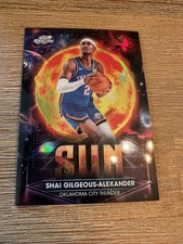 2025-26 Topps Cosmic Chrome NBA Shai Gilgeous-Alexander Sun Planetary Pursuit SP