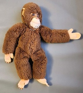VINTAGE STEIFF JOCKO MONKEY WITH BUTTON