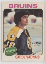 1975-76 O-Pee-Chee Carol Vadnais (Traded) #27 0a4