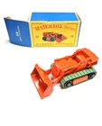 Vintage 1962 MATCHBOX LESNEY No. 58 Drott Excavator ORANGE MIB