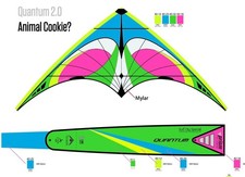Prism Quantum 2.0 Kite Only Surf City Special - Animal Cookie - 2025