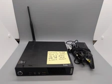 Lenovo ThinkCentre M73 Tiny Intel i5 256GB SSD 12GB RAM LINUX MINT - Warranty