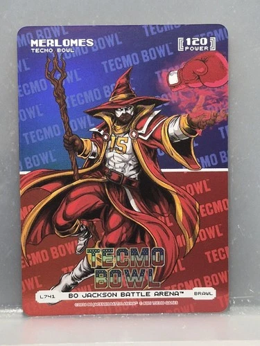 Bo Jackson Battle Arena Tecmo Bowl 2026 Merlomes Logofoil Brawl