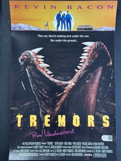 Ron Underwood Signed 12x18 Tremors Photo AUTO SWAU