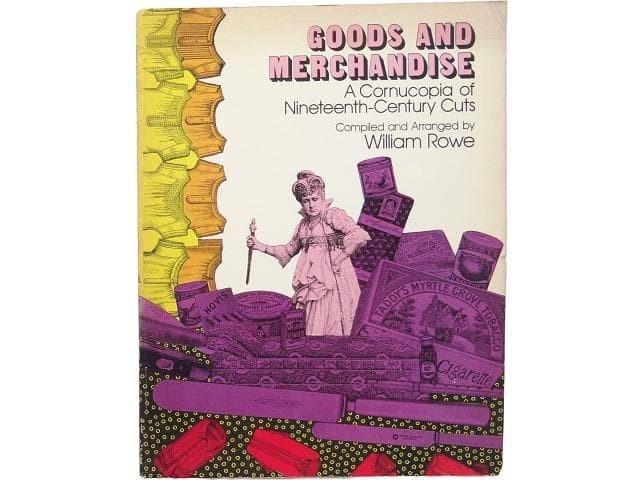 Victorian Era Household Goods Illustration Book 1982 64pg Paperback 12.2x9.5in
