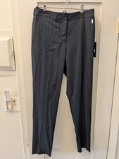 Tommy Hilfiger trousers Sloane Ankle size 4 Navy striped