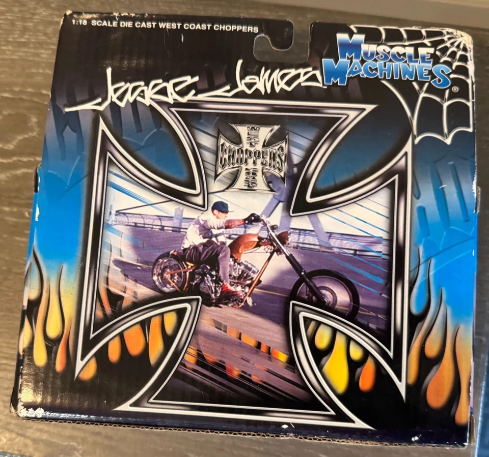 Jesse James JJ03-18-17 West Coast Choppers El Diablo - Modelo rígido 1:18 Foto 3 de 4