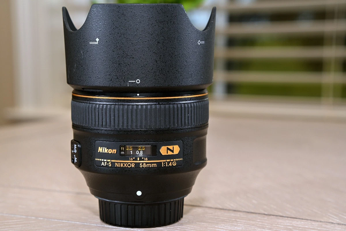 Nikon NIKKOR AF-S 58mm f/1.4 Camera Lenses for sale | eBay