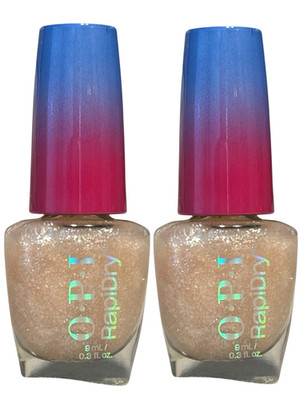 2-Pack Cheers to No Smears - OPI RapiDry Quick Dry Nail Polish, 9mL - RD0008