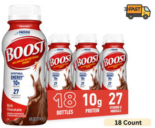 BOOST Original Balanced Nutritional Drink Protein Shakes, Rich Chocolate,8 fl oz