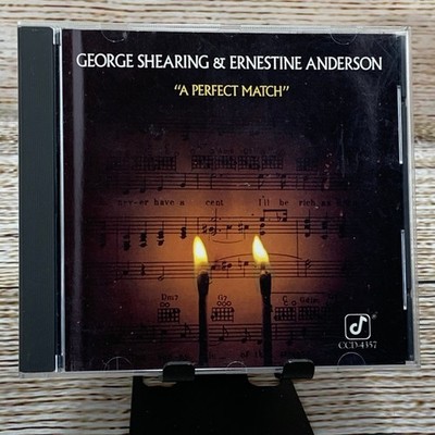 George Shearing & Ernestine Anderson   A Perfect Match [1988 CD] Concord