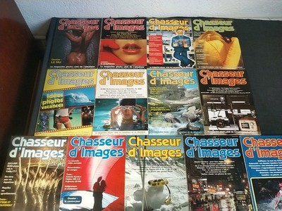 Konvolut Zeitschriften Bilderjäger Foto 1980/81 komplett Top Zustand 