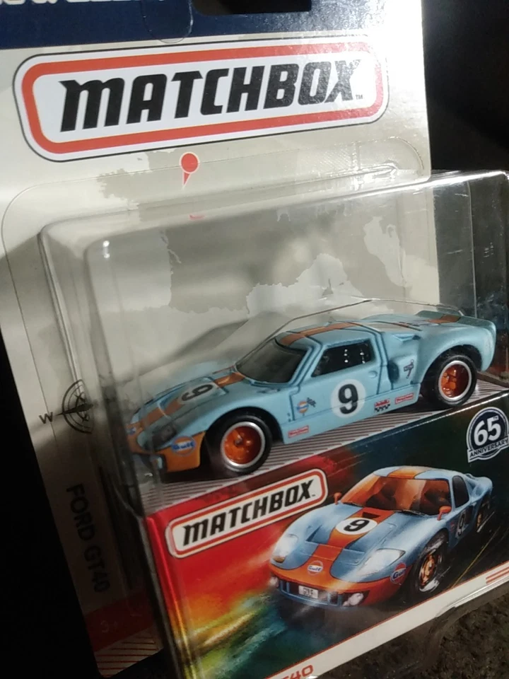 Ford GT40 2018 Matchbox Globe Travelers logotipo del Golfo 1/64 ¡¡Lo último!!! Foto 3 de 4