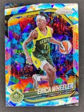 2025 Panini WNBA Prizm ERICA WHEELER Silver Ice Prizm #125 Seattle Storm (A)