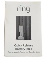 Ring Video Doorbell Quick Release Rechargeable Battery Pack Device **Brand New**