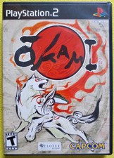 Okami - PS2 Capcom 2006 disc unscratched and clean. Manual included CIB