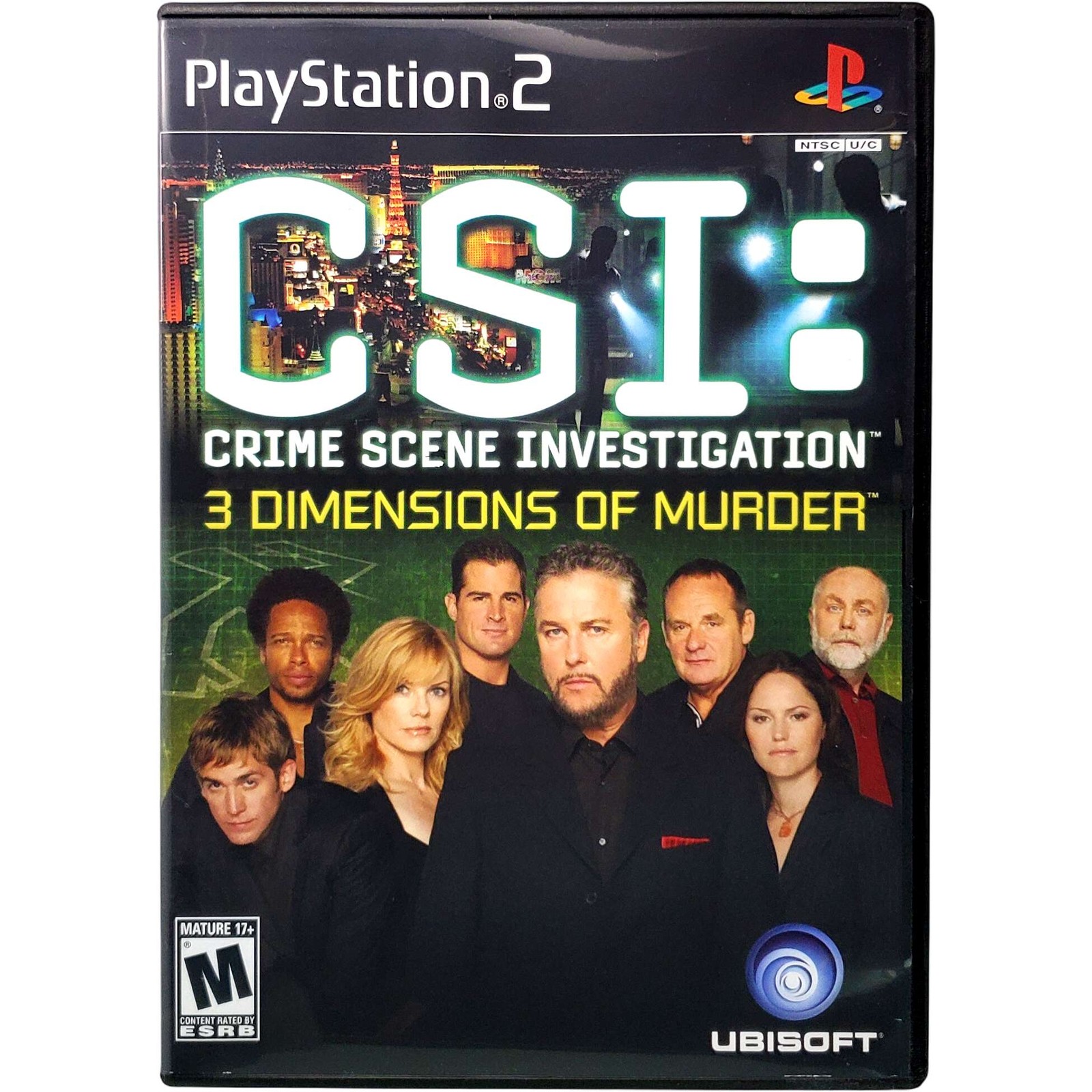 CSI 3 Dimensions Of Murder - Sony Playstation 2 PS2 Pristine Tested 1Y Guarantee