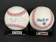 Ken Hawk Harrelson Chicago White Sox Signed Official MLB Baseball HOF 2020 .