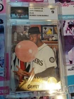 1995 Pinnacle Ken Griffey Jr #128 Bubble Gum Bubble Baseball Card Graded Mint 9
