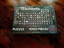Elements Puzzle, 1000 Pcs,  A Visual Exploration of Every Known Atom in Universe