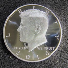 2016-S Proof Silver Kennedy Half Dollar - 90% Silver- Deep Cameo -San Francisco