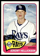Jeremy Hellickson 2014 Topps Heritage #328 Tampa Bay Rays 27199 Baseball Card
