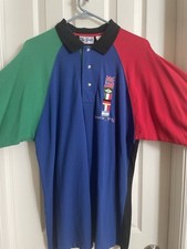 Vintage 1994 World Cup Futbol Soccer Polo  Shirt