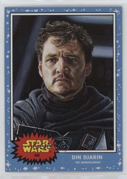 2023 Topps Star Wars Living Set /4024 The Mandalorian Din Djarin #400 12bg