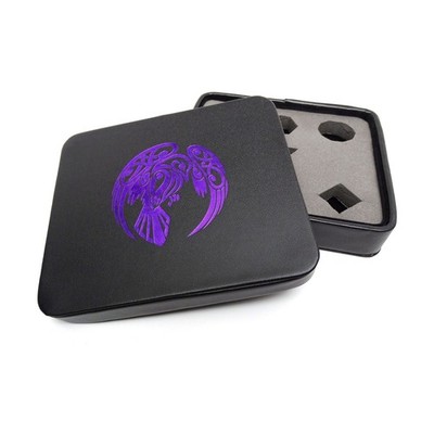Easy Roller Dice Bag Leather Lite Dice Case - Raven New