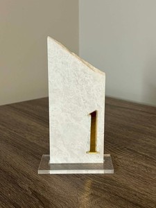 ELEGANT WEDDING MARBLE TABLE TOP NUMBERS 1-16 SET OF 16 TOTAL USED ONCE