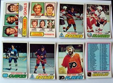 1977 Topps Hockey Starter Lot 150 of 264  Stars/Team Cards/Leaders/Finals NRMT