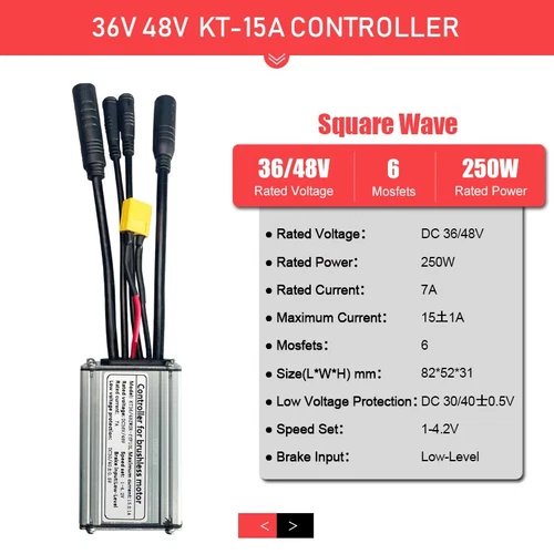 36V 250W 350W 48V 500W 750W 1000W 1500W Wasserdicht Brushless E-Bike Controller - Bild 28 von 45